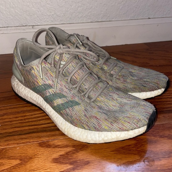Adidas Pure Boost Multi Color Mens 11.5 - Picture 3 of 7